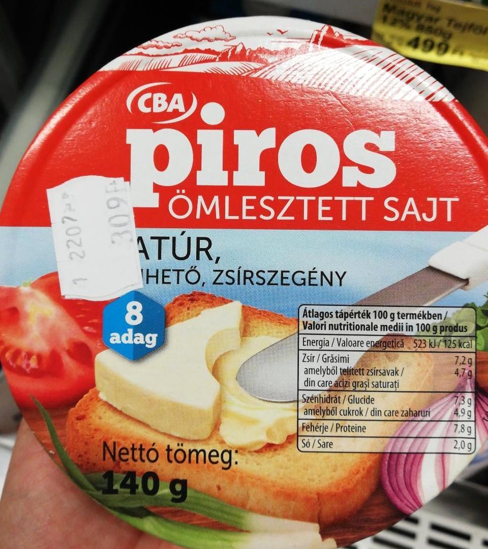 Képek - Natúr ömlesztett sajt CBA Piros