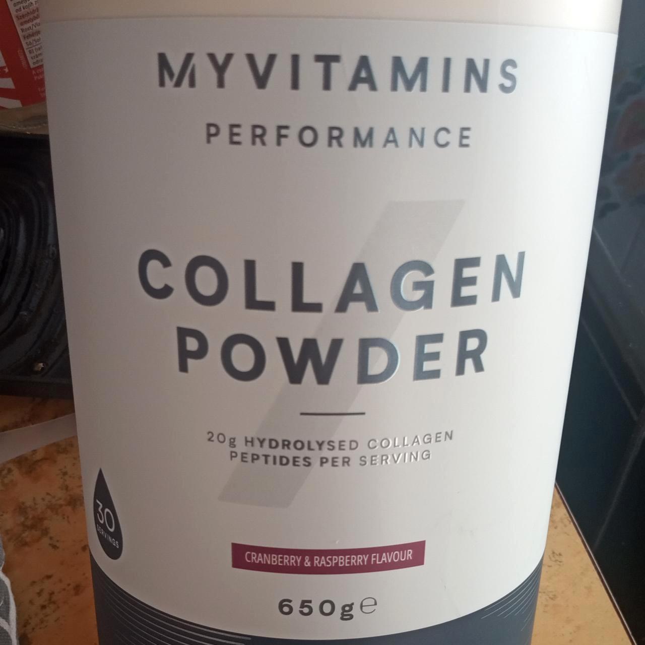 Képek - Collagen Powder Cranberry & raspberry MyVitamins