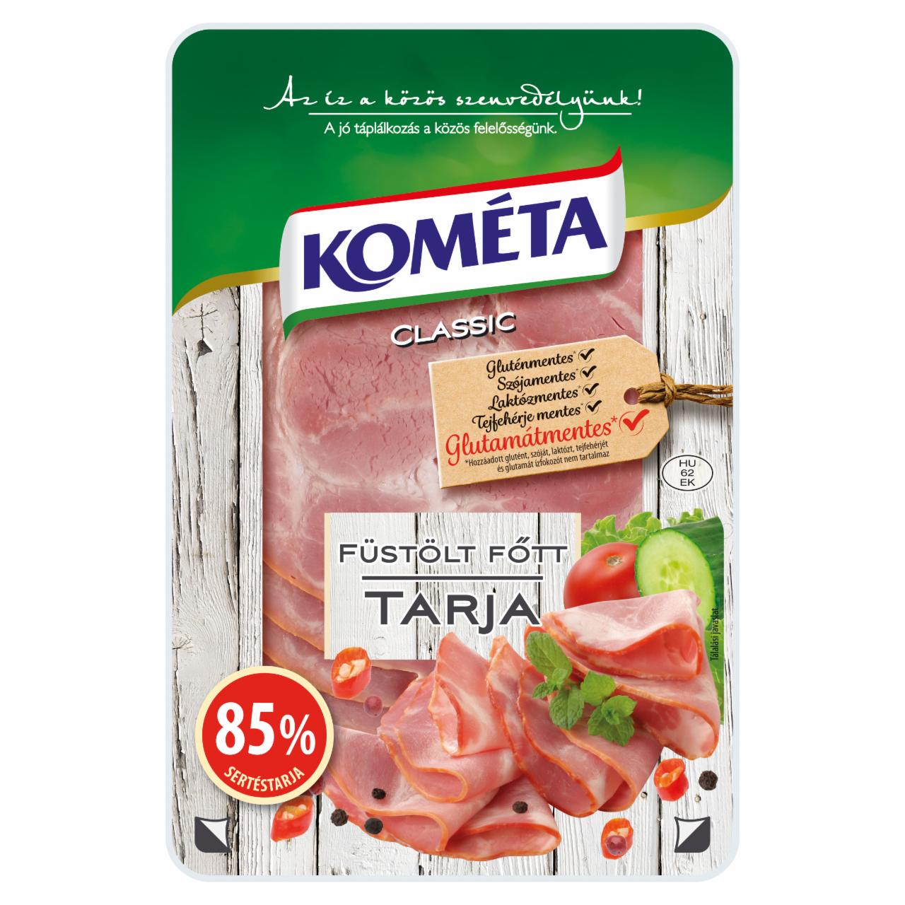 Képek - Kométa Classic füstölt-főtt tarja 100 g