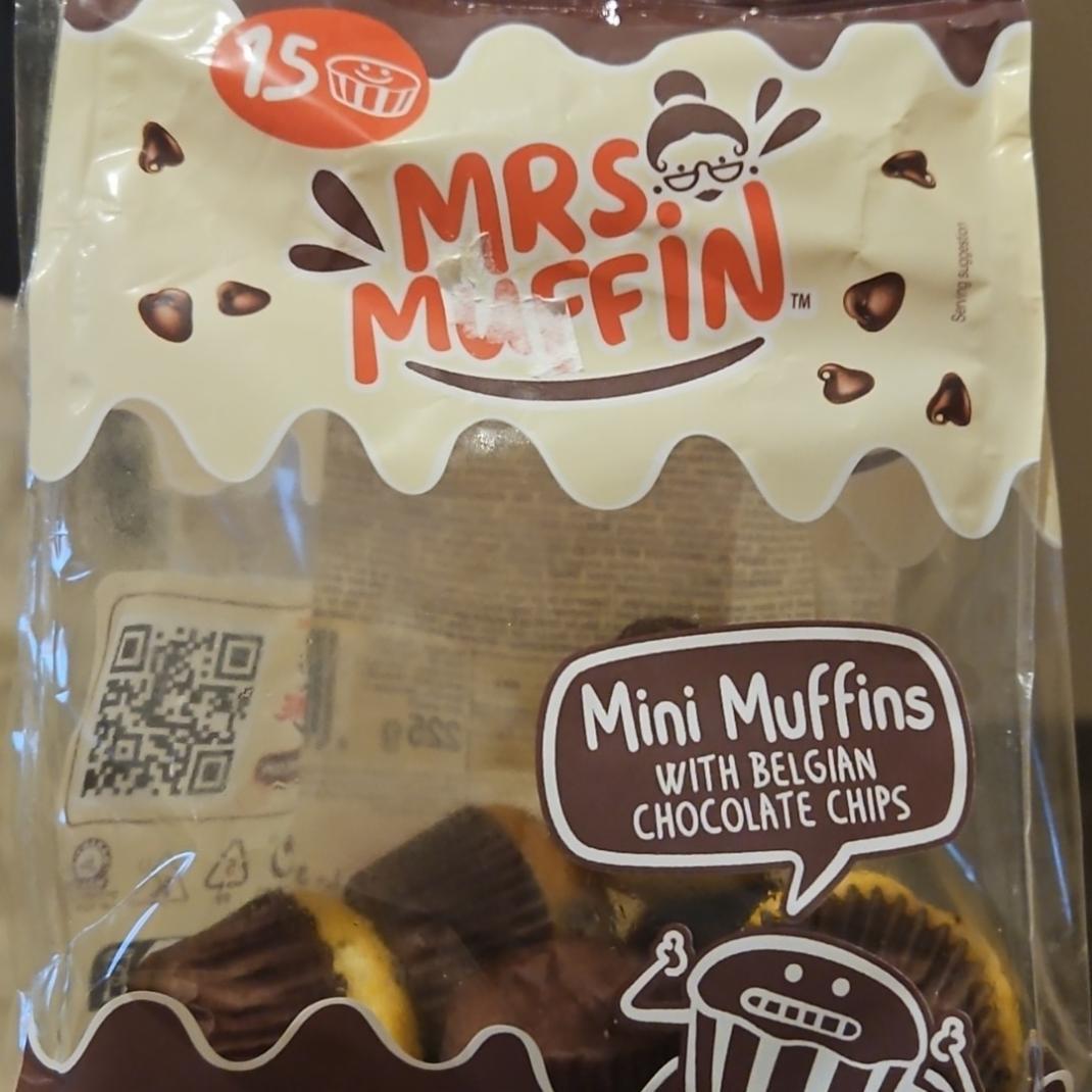 Képek - Mini muffinok belga csokoládé darabokkal Mrs Muffin