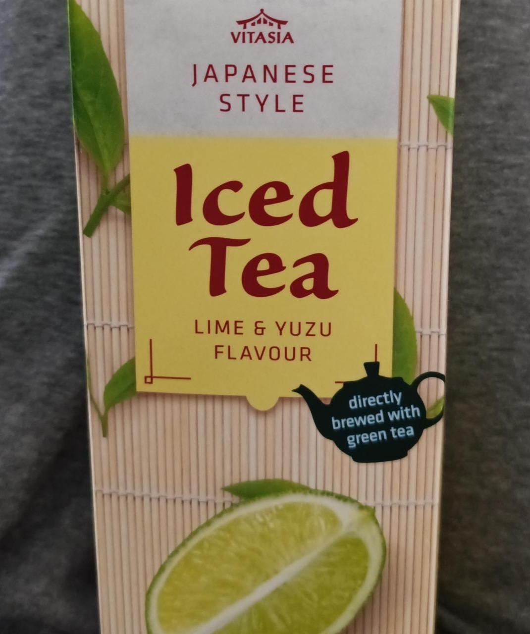 Képek - Iced tea Lime & yuzu flavour Vitasia Japanese style