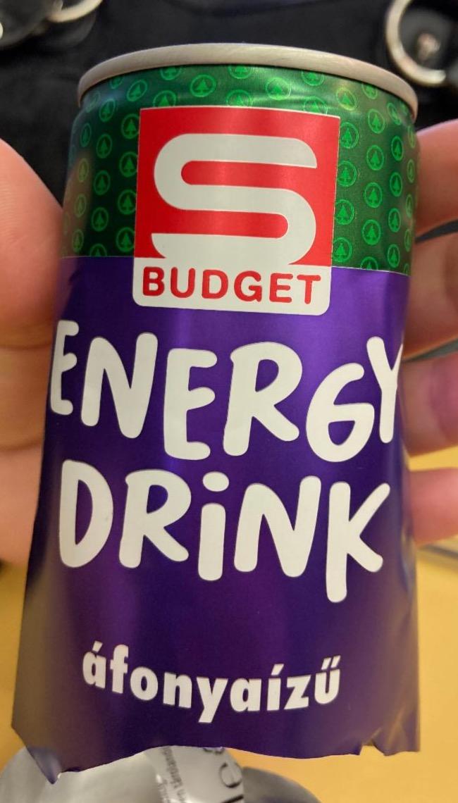 Képek - Energy drink áfonya ízű S Budget