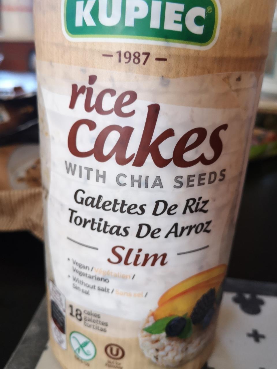 Képek - Rice cakes with chia seeds Kupiec