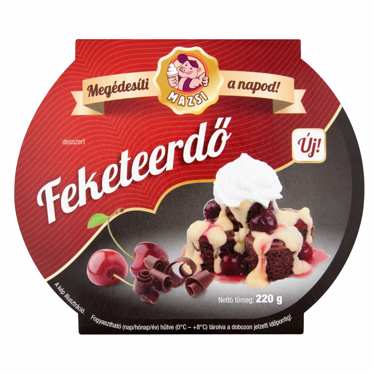 Képek - Mazsi feketeerdő desszert 220 g