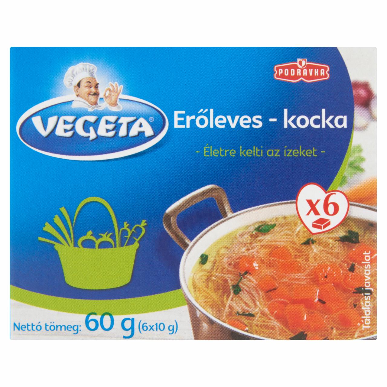 Képek - Vegeta erőleves kocka 6 x 10 g (60 g)