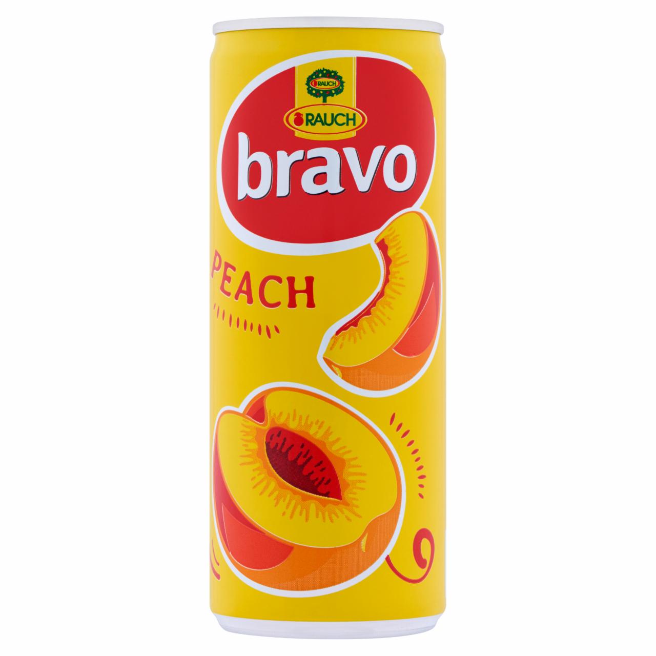 Képek - Rauch Bravo őszibarack nektár C-vitaminnal 250 ml