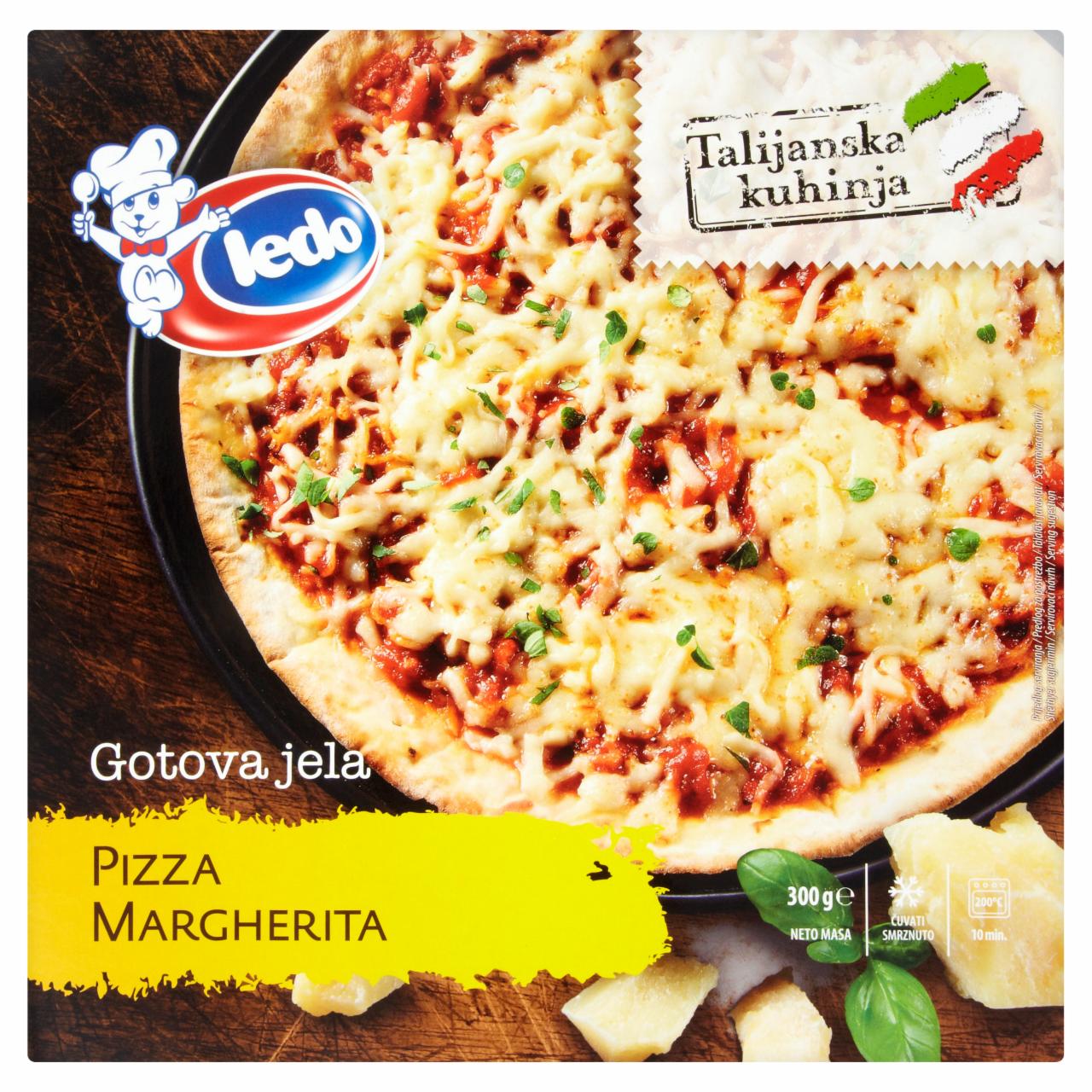 Képek - Ledo gyorsfagyasztott Margherita pizza 300 g