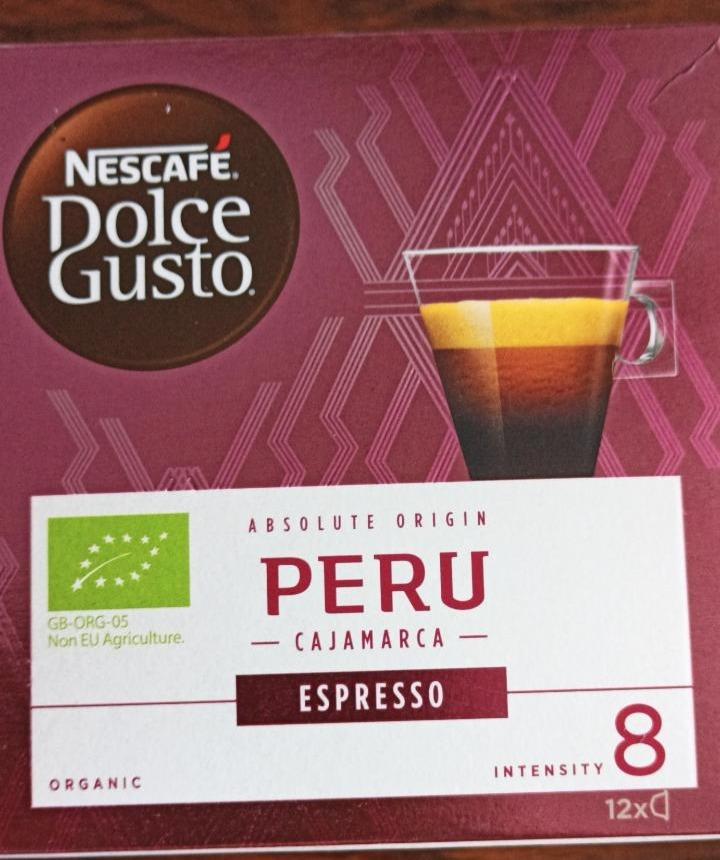 Képek - Peru Cajamarca Espresso Nescafé Dolce Gusto