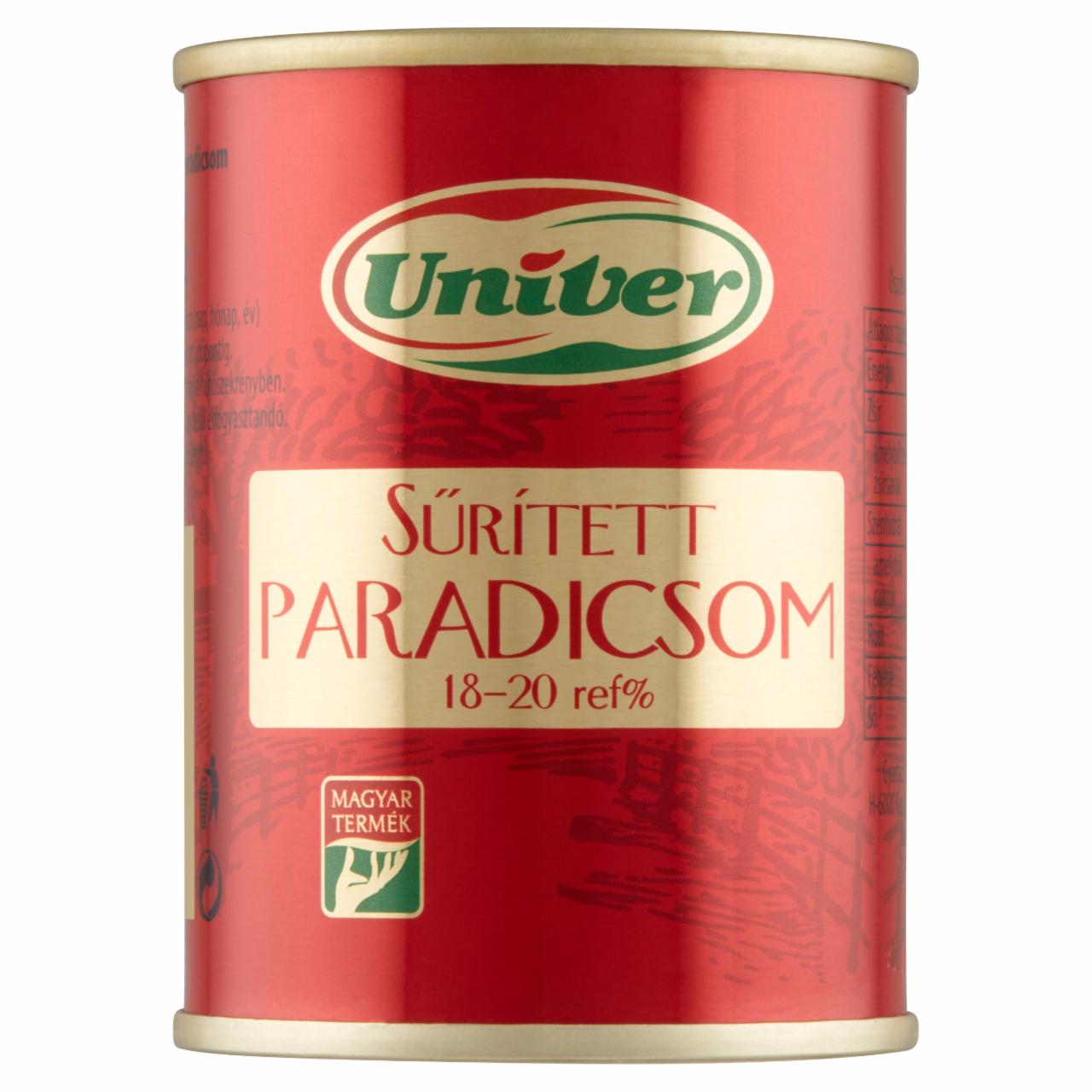 Képek - Univer sűrített paradicsom 140 g