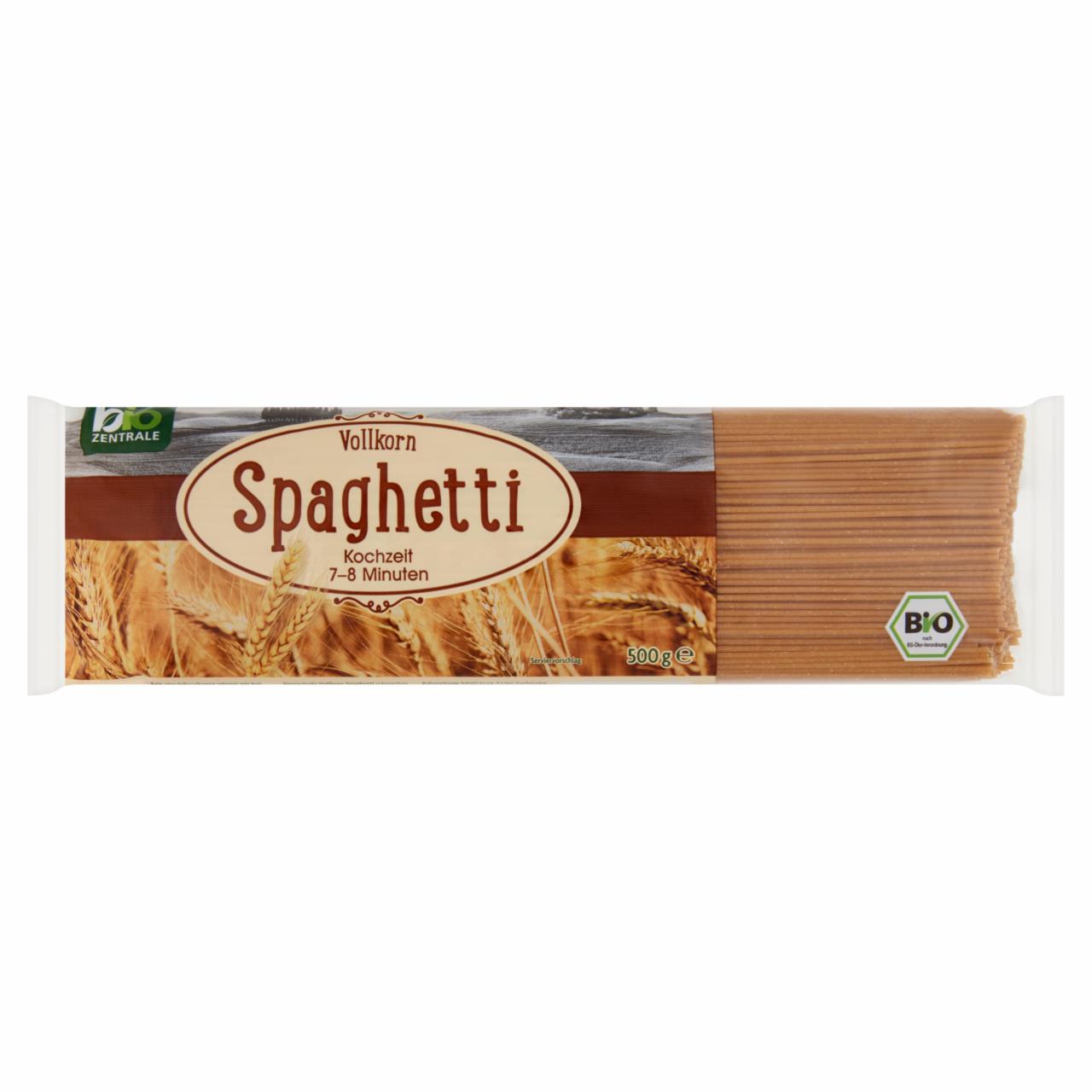 Képek - BIO spagetti teljes kiőrlésű durumbúza tészta Bio Zentrale