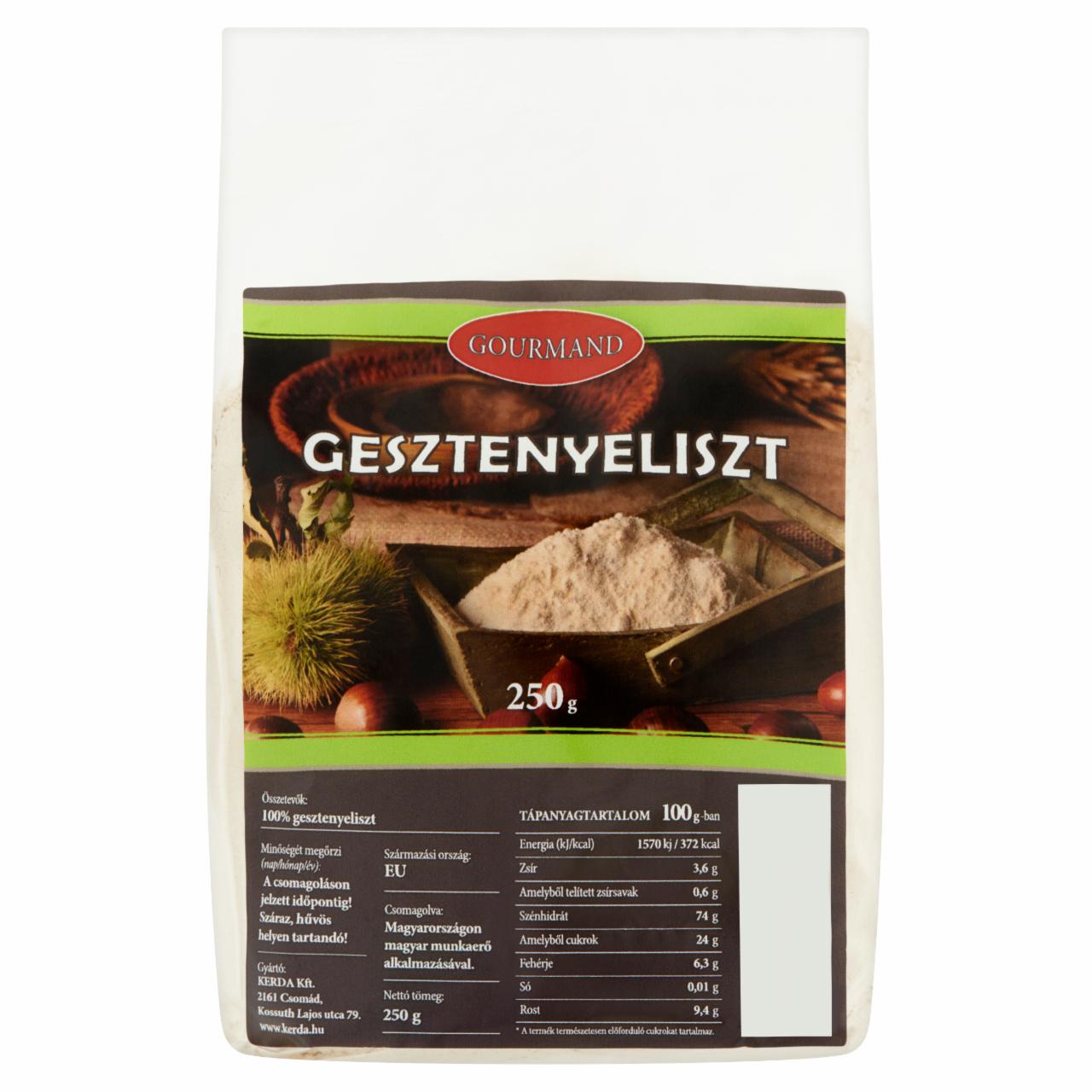 Képek - Gourmand gesztenyeliszt 250 g