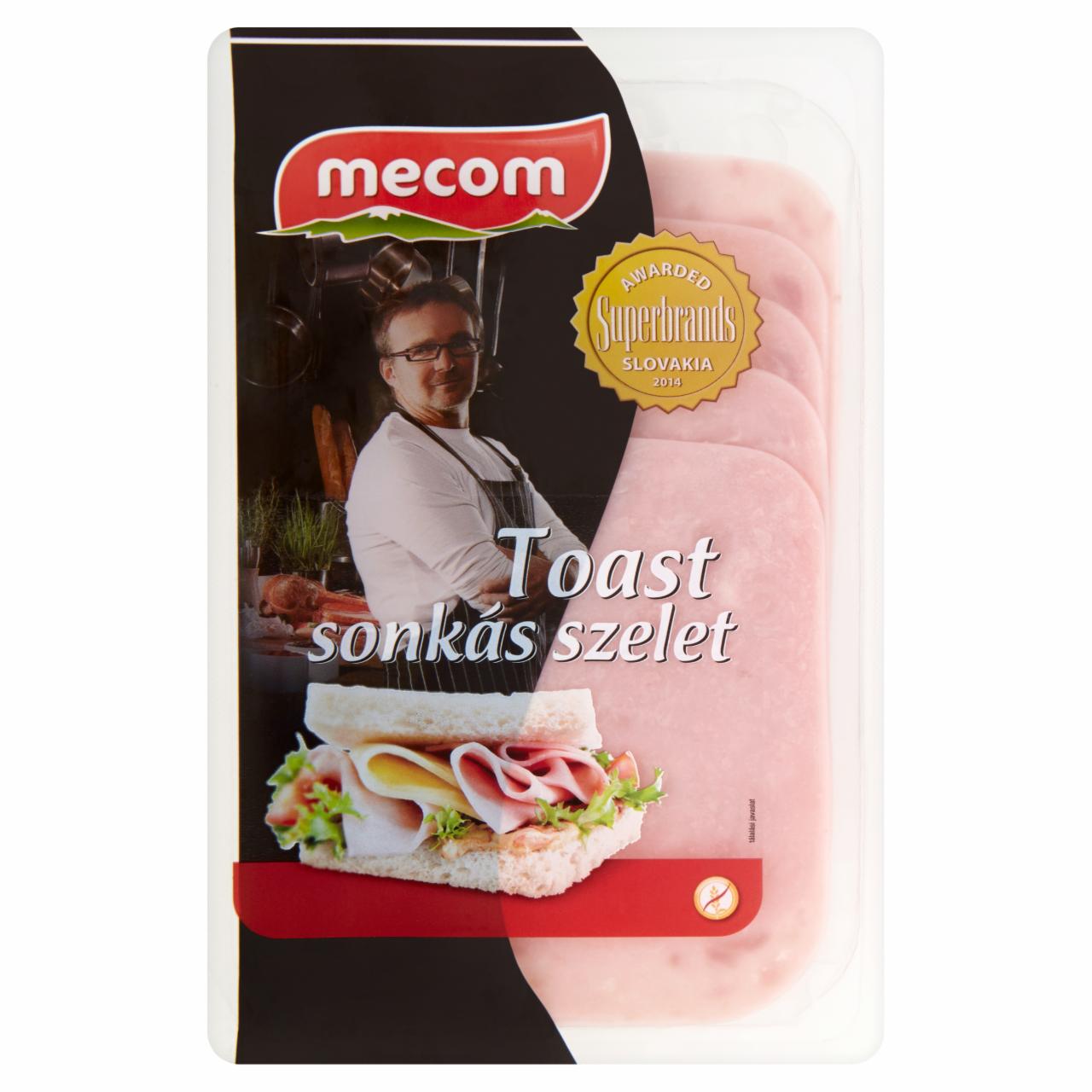Képek - Mecom Toast sonkás szelet 100 g