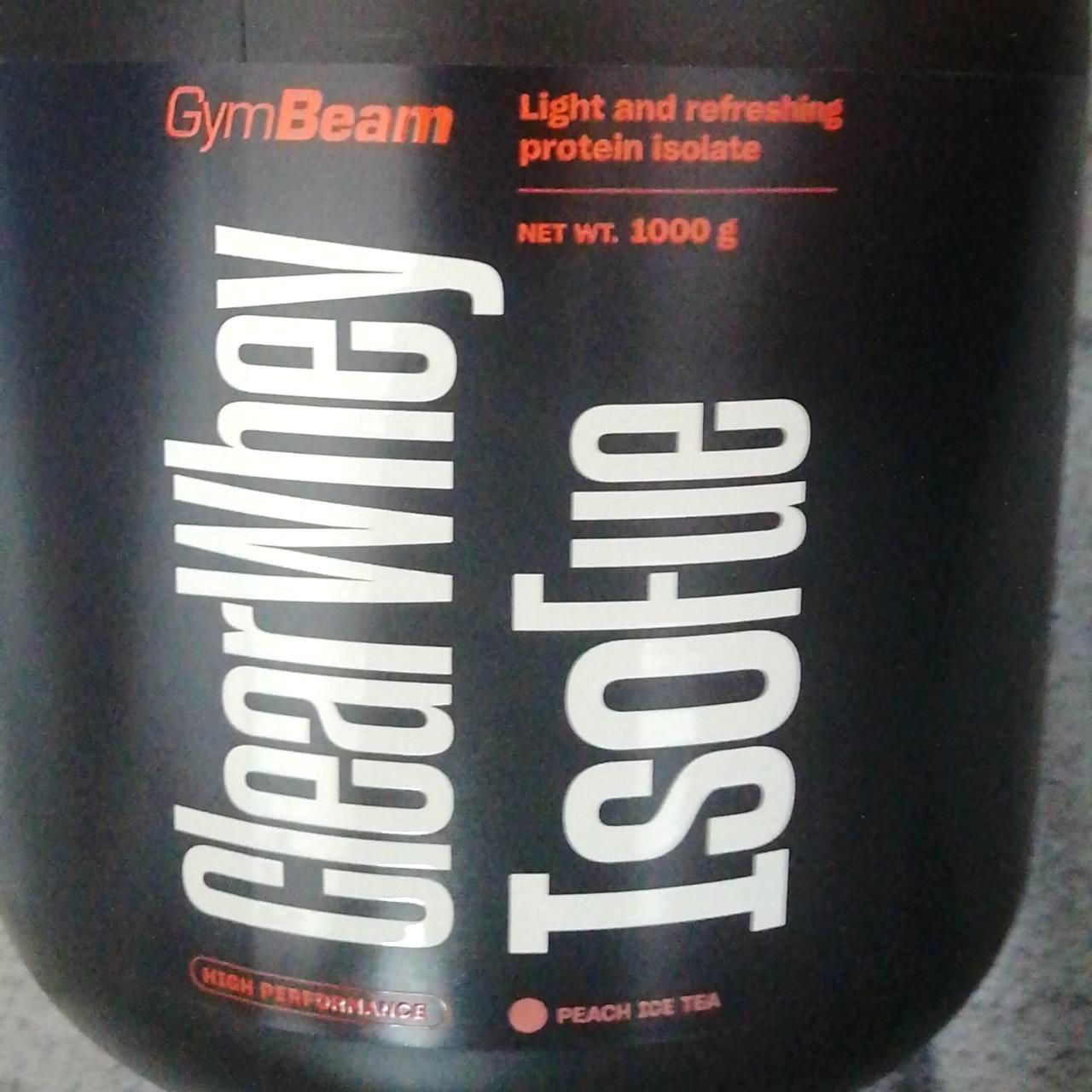 Képek - ClearWhey IsoFue Peach Ice Tea GymBeam