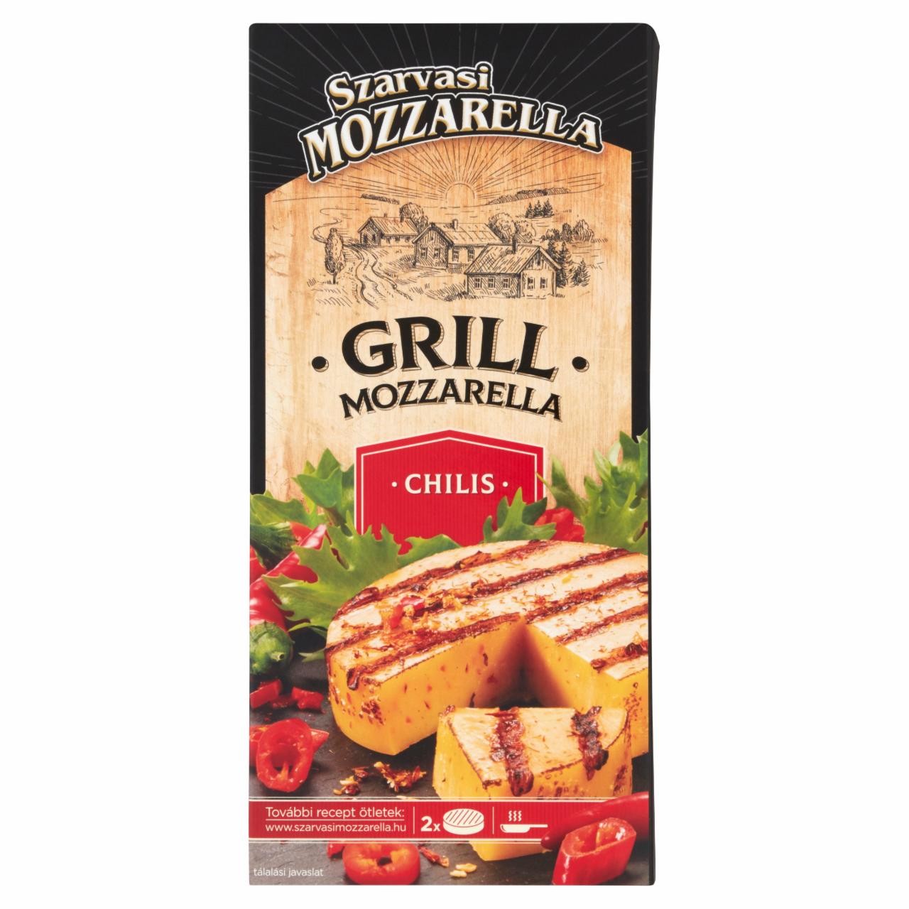 Képek - Szarvasi Mozzarella chilis grill mozzarella 2 x 75 g (150 g)