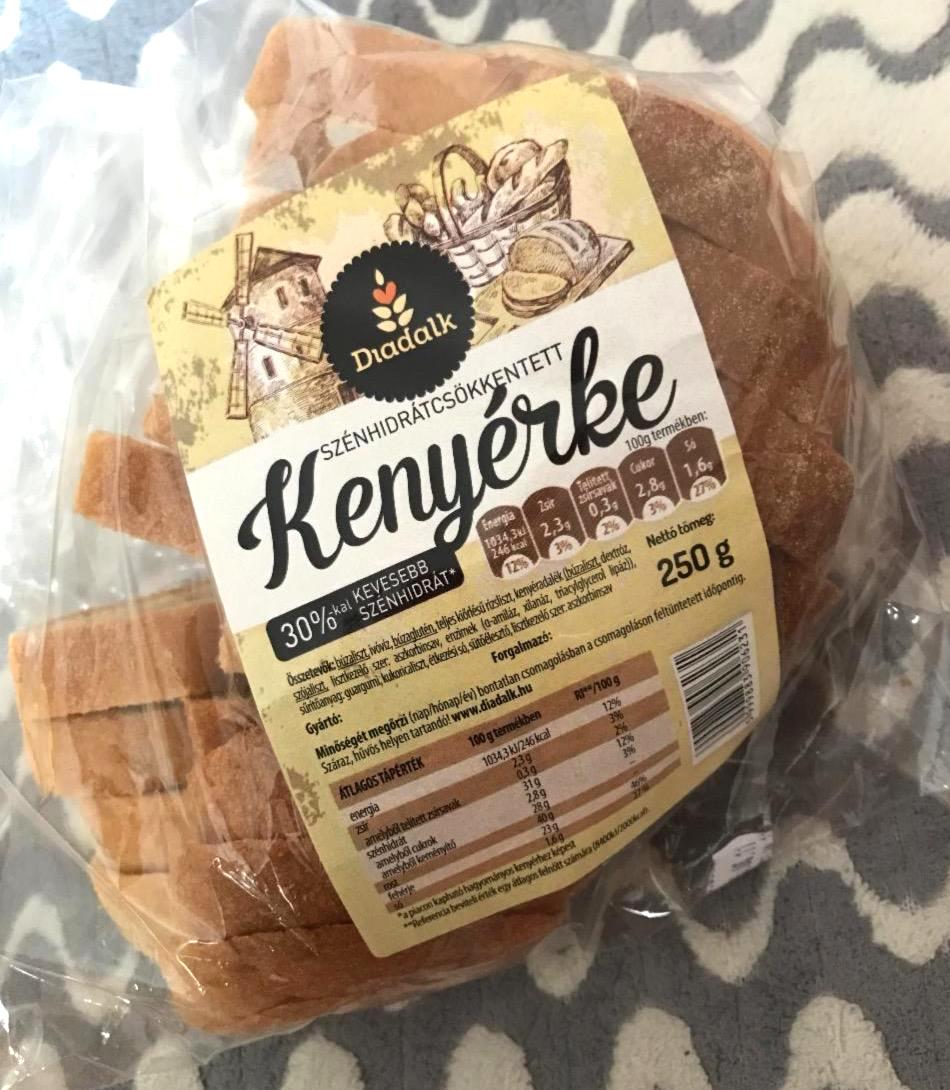 Képek - Szénhidrátcsökkentett kenyérke Diadalk