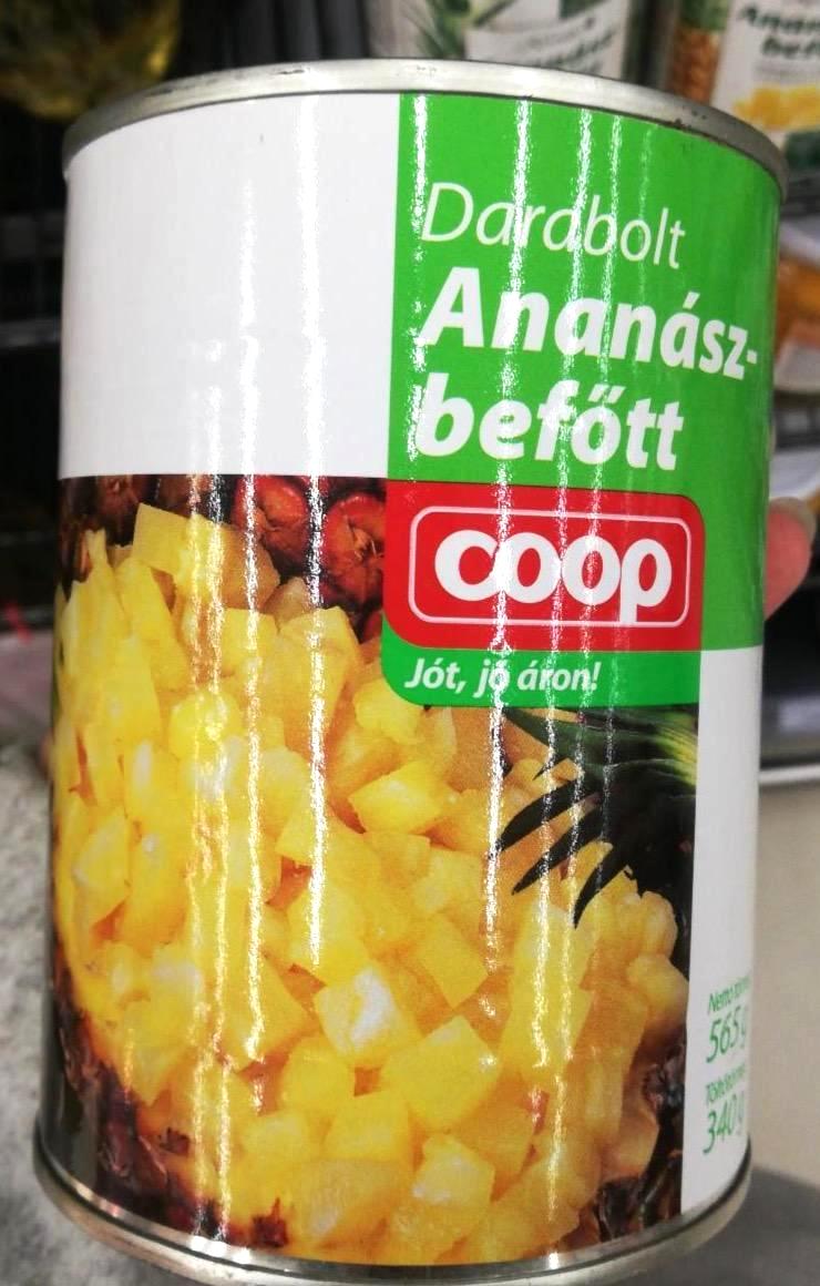 Képek - Darabolt ananász befőtt Coop