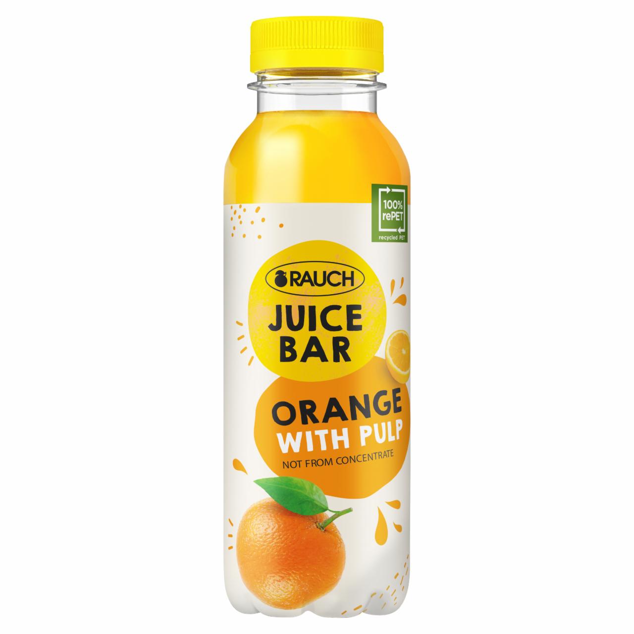 Képek - Rauch Juice Bar 100% narancslé gyümölcshússal 330 ml