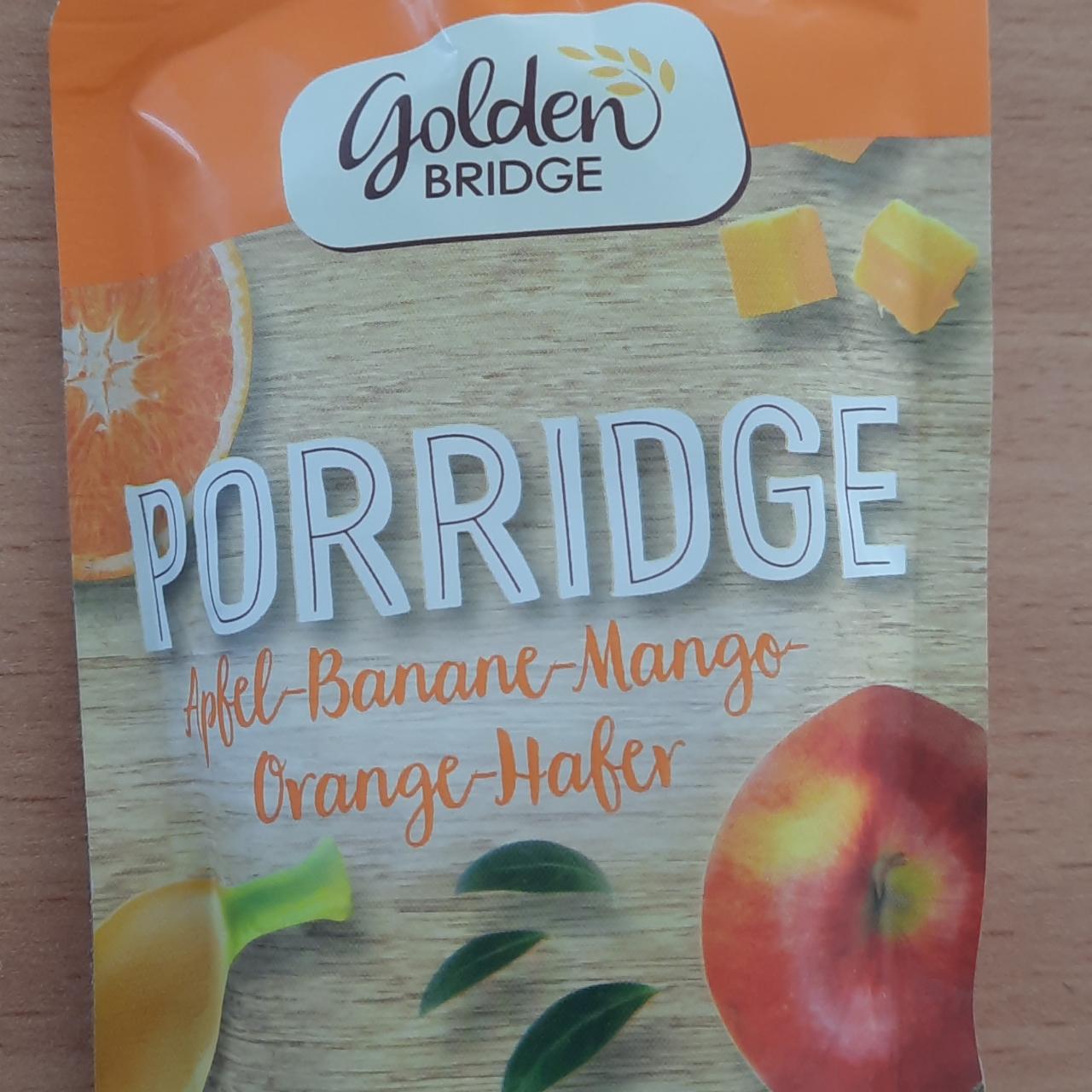 Képek - Porridge apfel-banane-mango-orange-hafer Golden Bridge