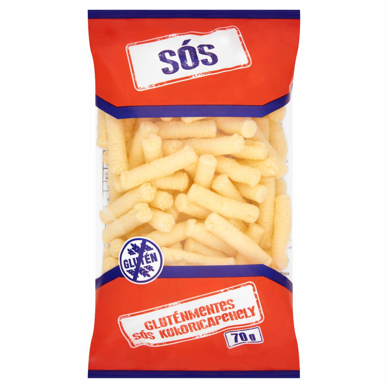 Képek - White Snack gluténmentes sós kukoricapehely 70 g