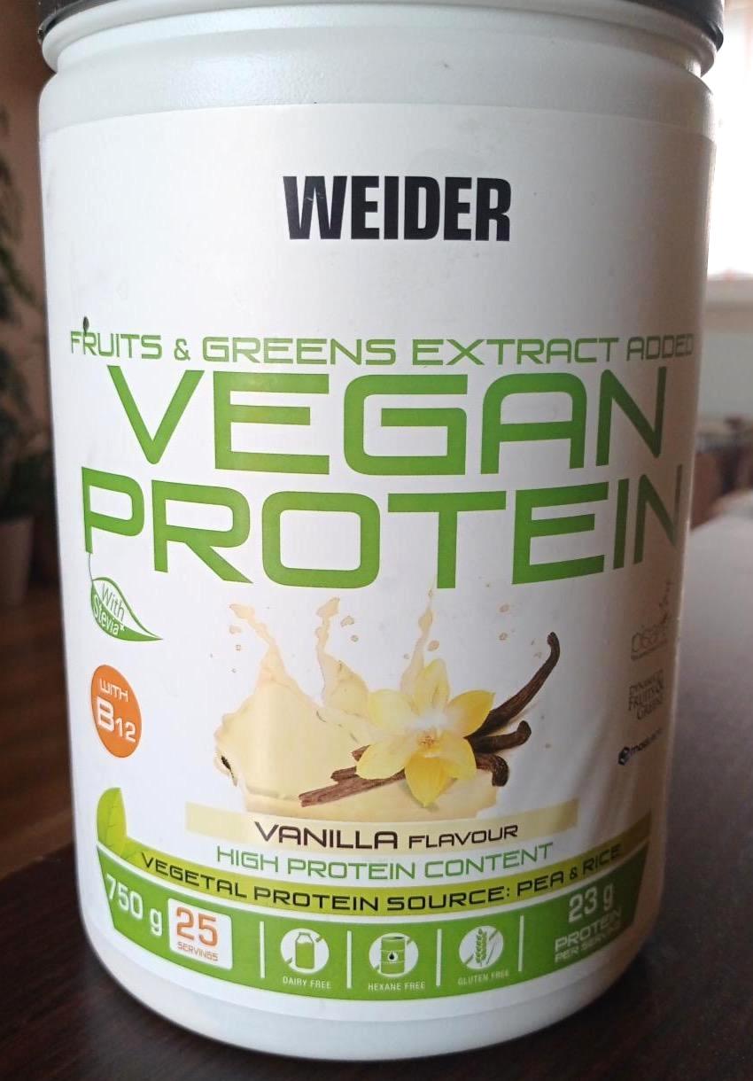 Képek - Vegan protein Vanilla flavour Weider