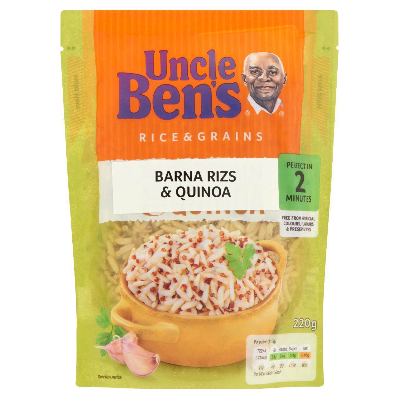 Képek - Uncle Ben's barna rizs & quinoa 220 g