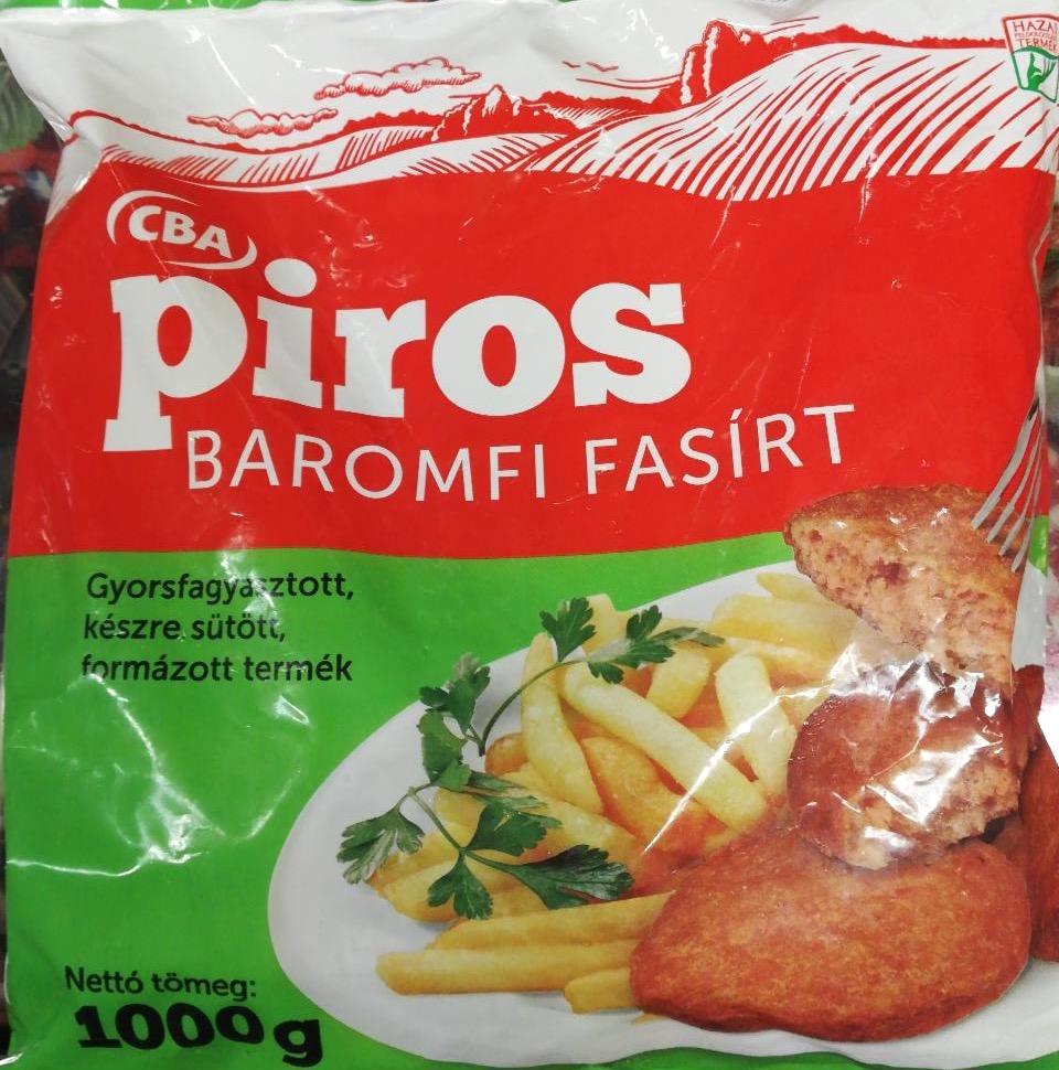 Képek - Baromfi fasírt CBA piros