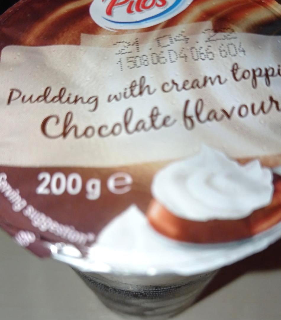 Képek - Pudding with cream topping Chocolate flavour Pilos