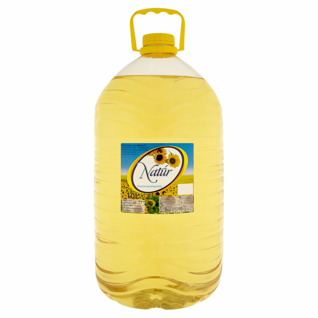 Képek - Natúr finomított napraforgó étolaj 10 l