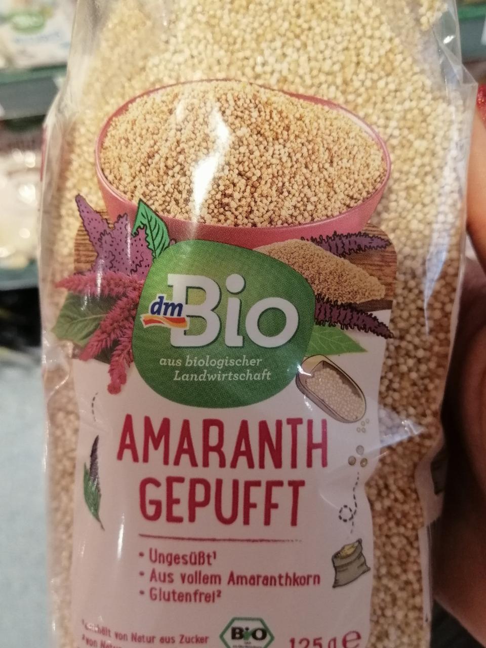Képek - Puffasztott amaránt dmBio