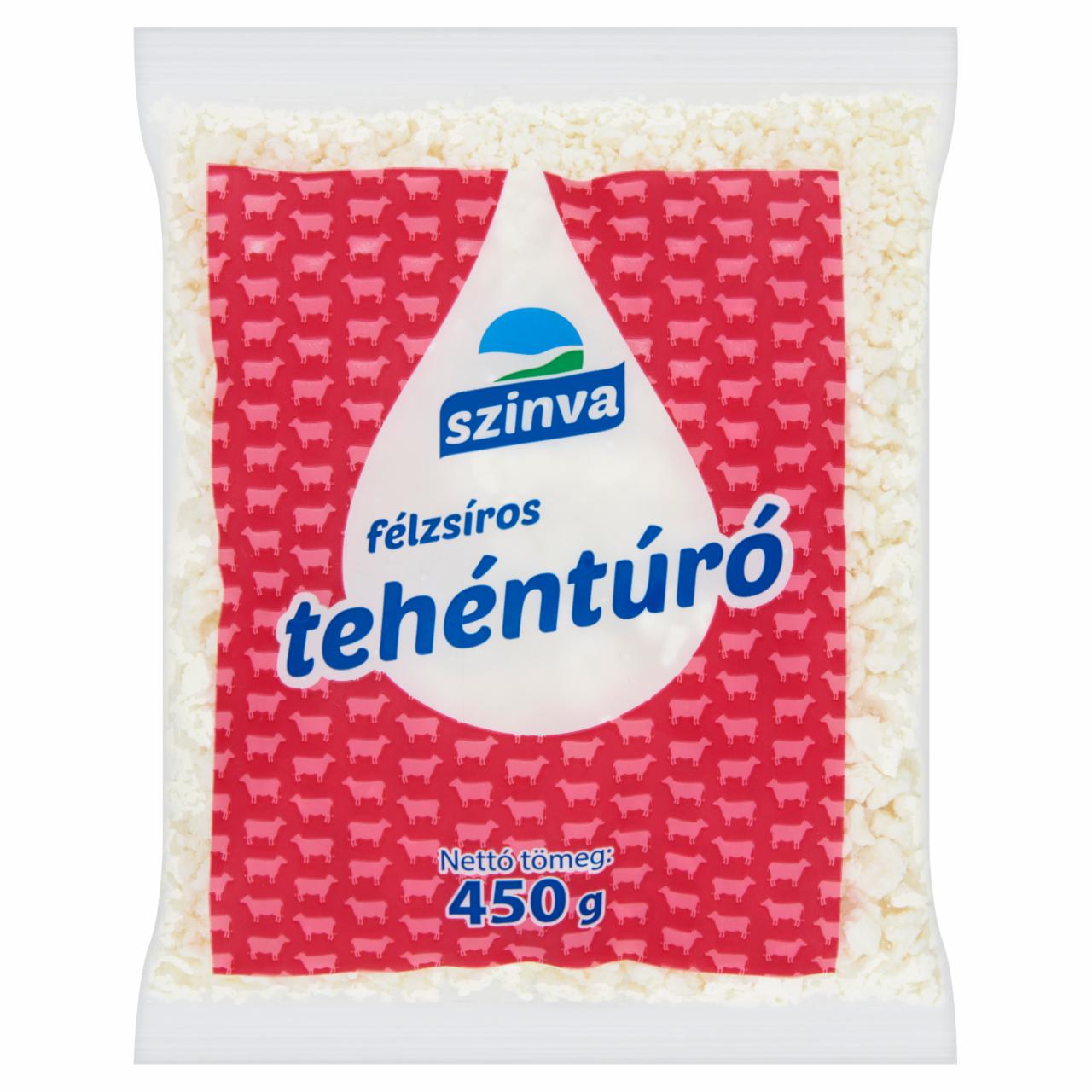 Képek - Szinva félzsíros tehéntúró 450 g