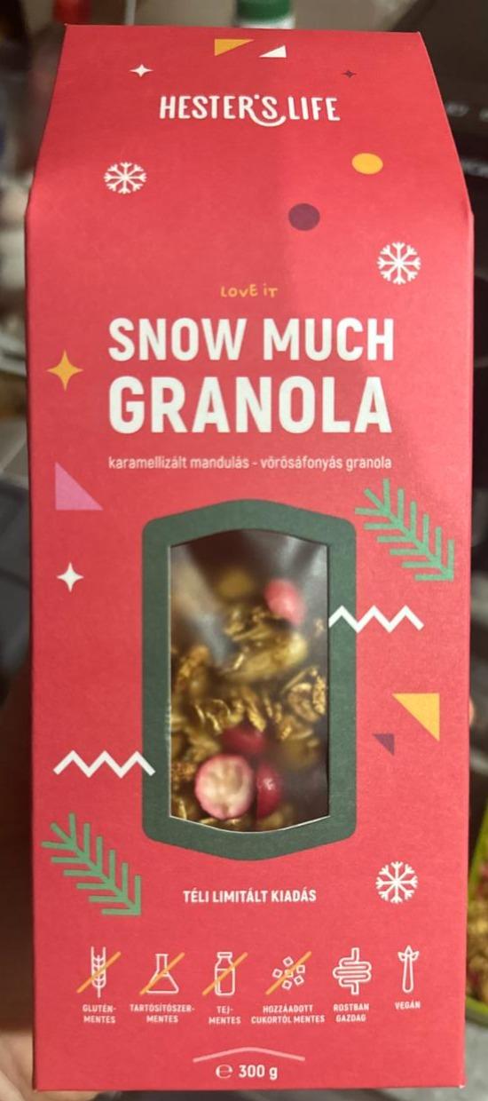 Képek - Snow much granola Hester’s life