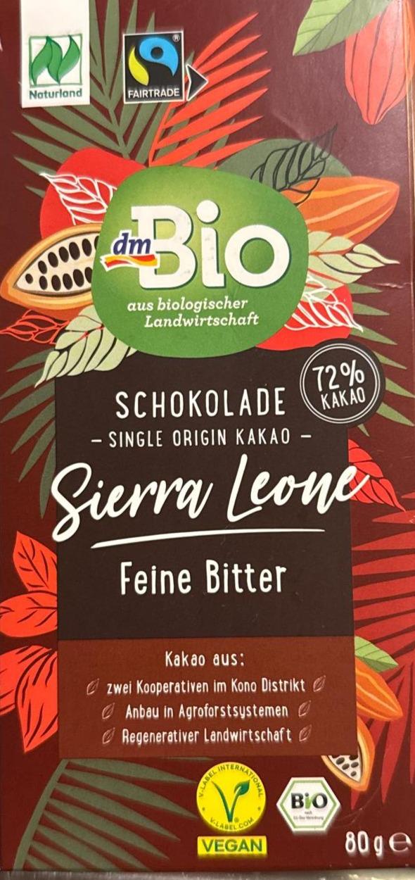 Képek - Schokolade Sierra Leone 72% dmBio
