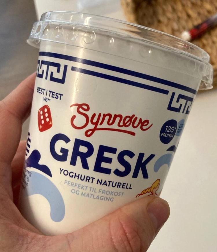 Képek - Gresk yoghurt naturell Synnove
