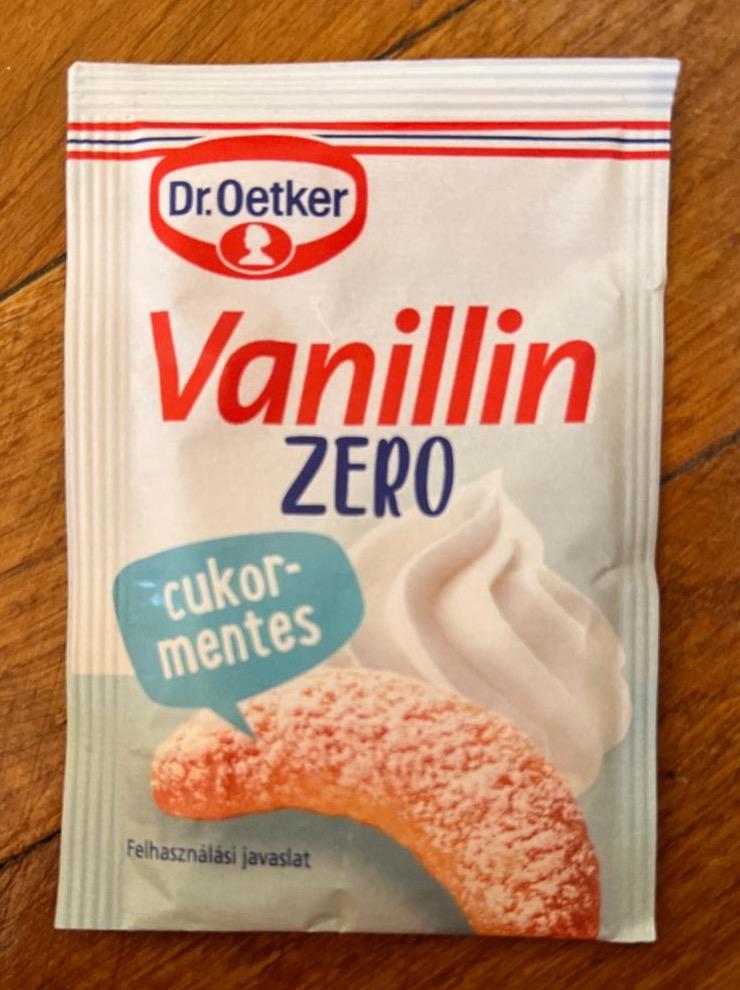 Képek - Vanillin zero cukormentes Dr.Oetker