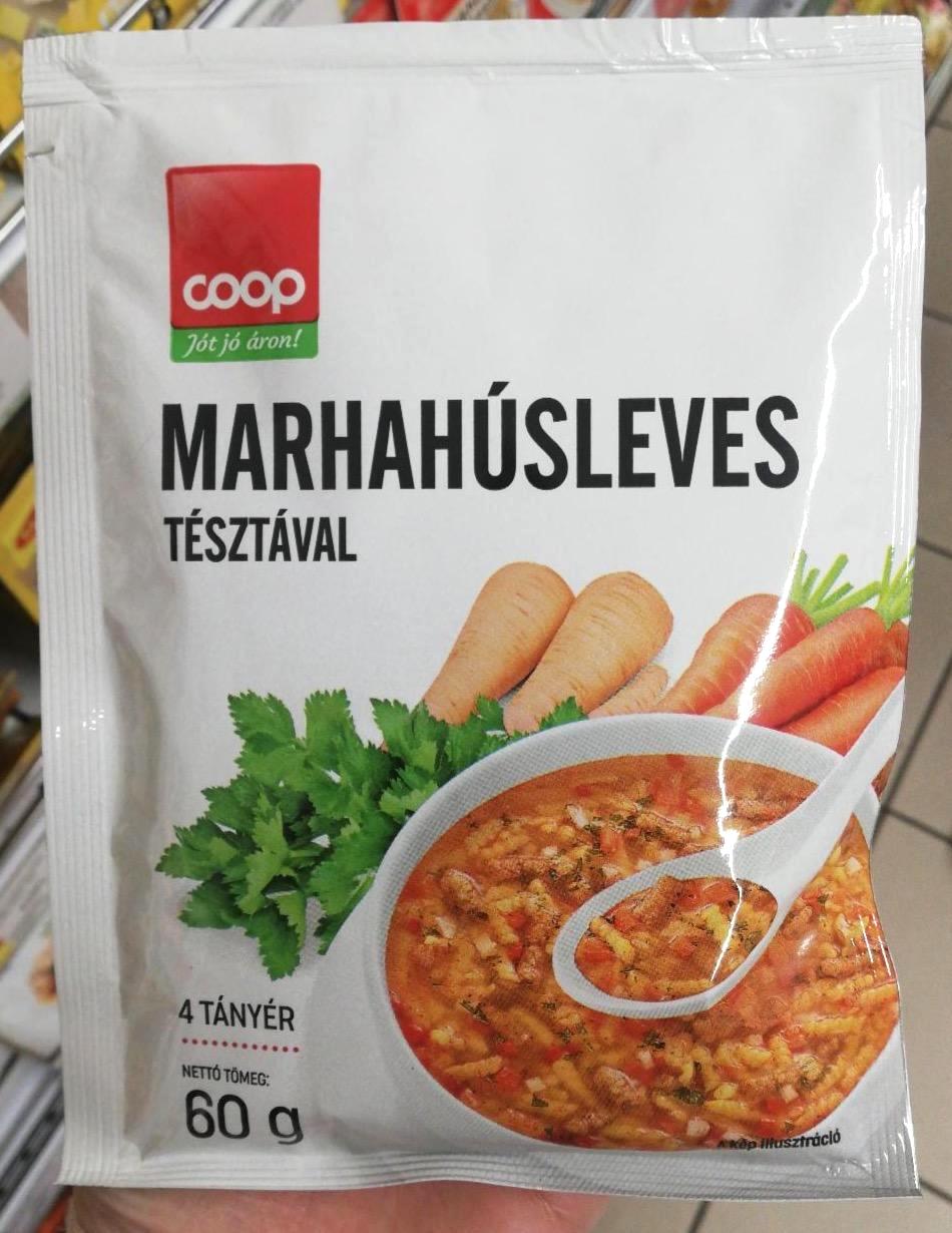 Képek - Marhahúsleves tésztával Coop