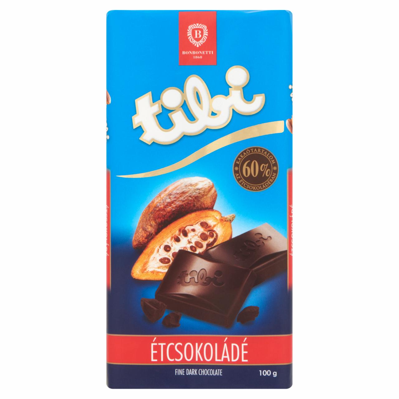 Képek - Tibi étcsokoládé 100 g