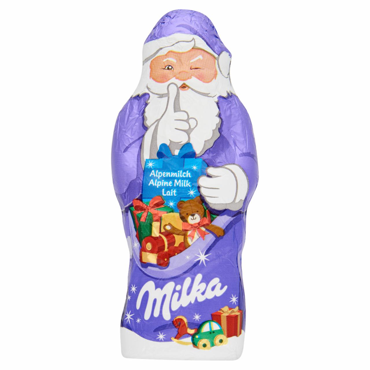 Képek - Milka tejcsokoládé télapó 50 g