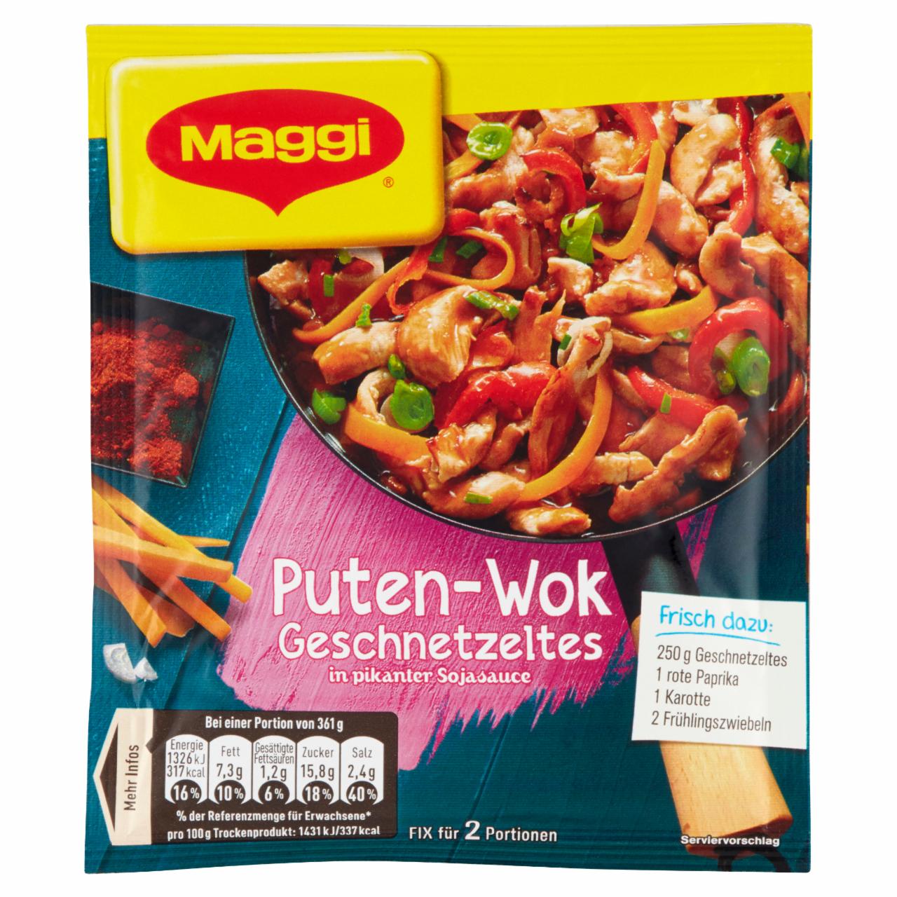 Képek - Maggi zöldséges pulykás wok alap - az ázsiai ízvilág kedvelőinek 37 g