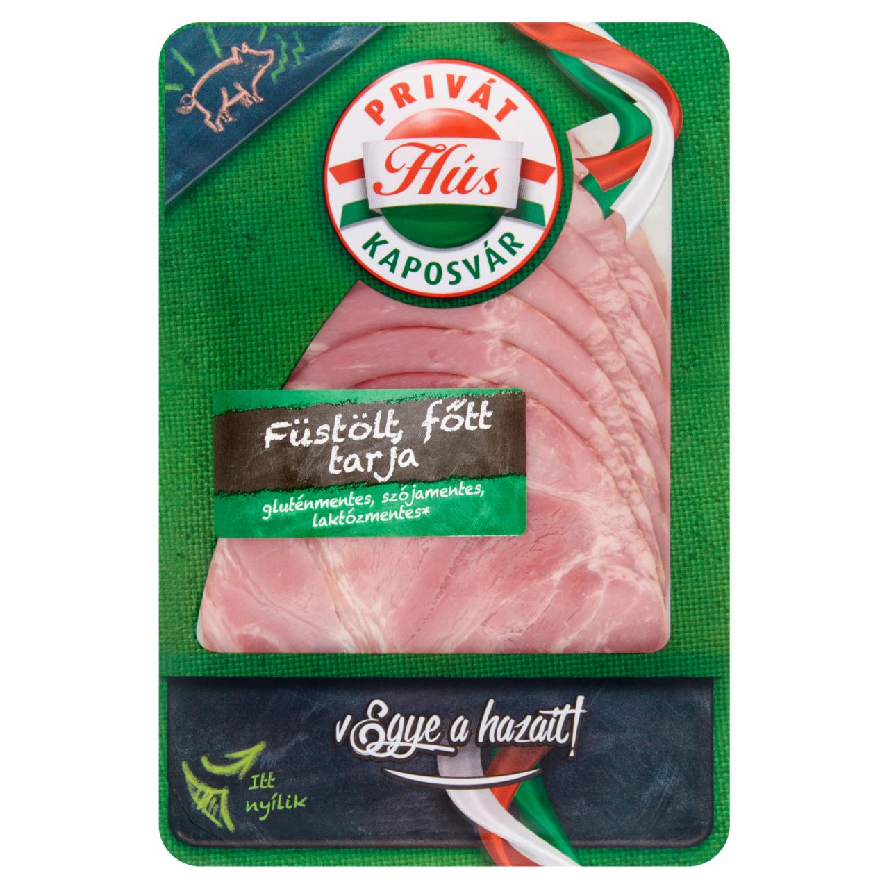 Képek - Privát Hús szeletelt bükkfával füstölt főtt tarja 100 g
