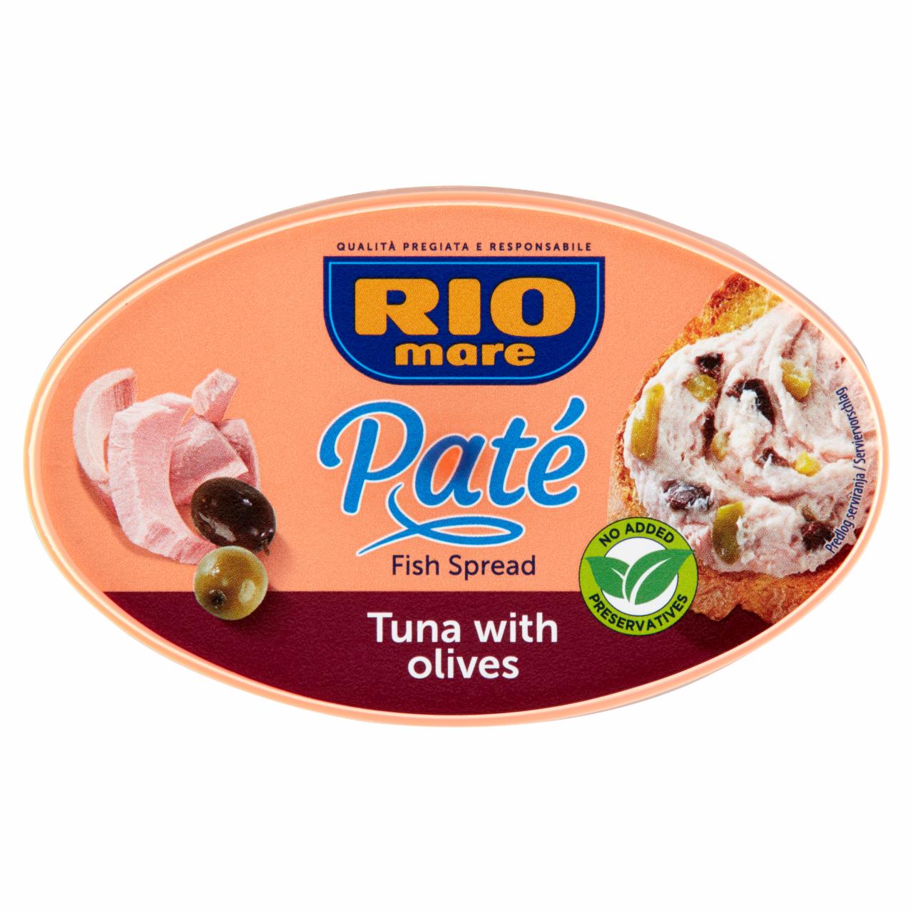 Képek - Rio Mare tonhalpástétom olívabogyóval 115 g