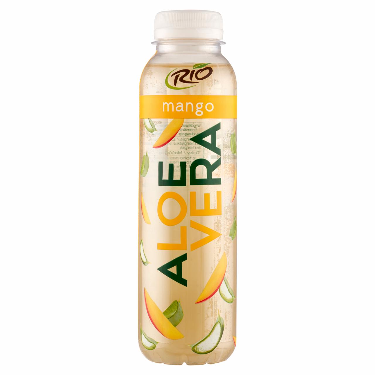 Képek - RIO mangó gyümölcsital Aloe Vera darabokkal, szőlőlével 400 ml