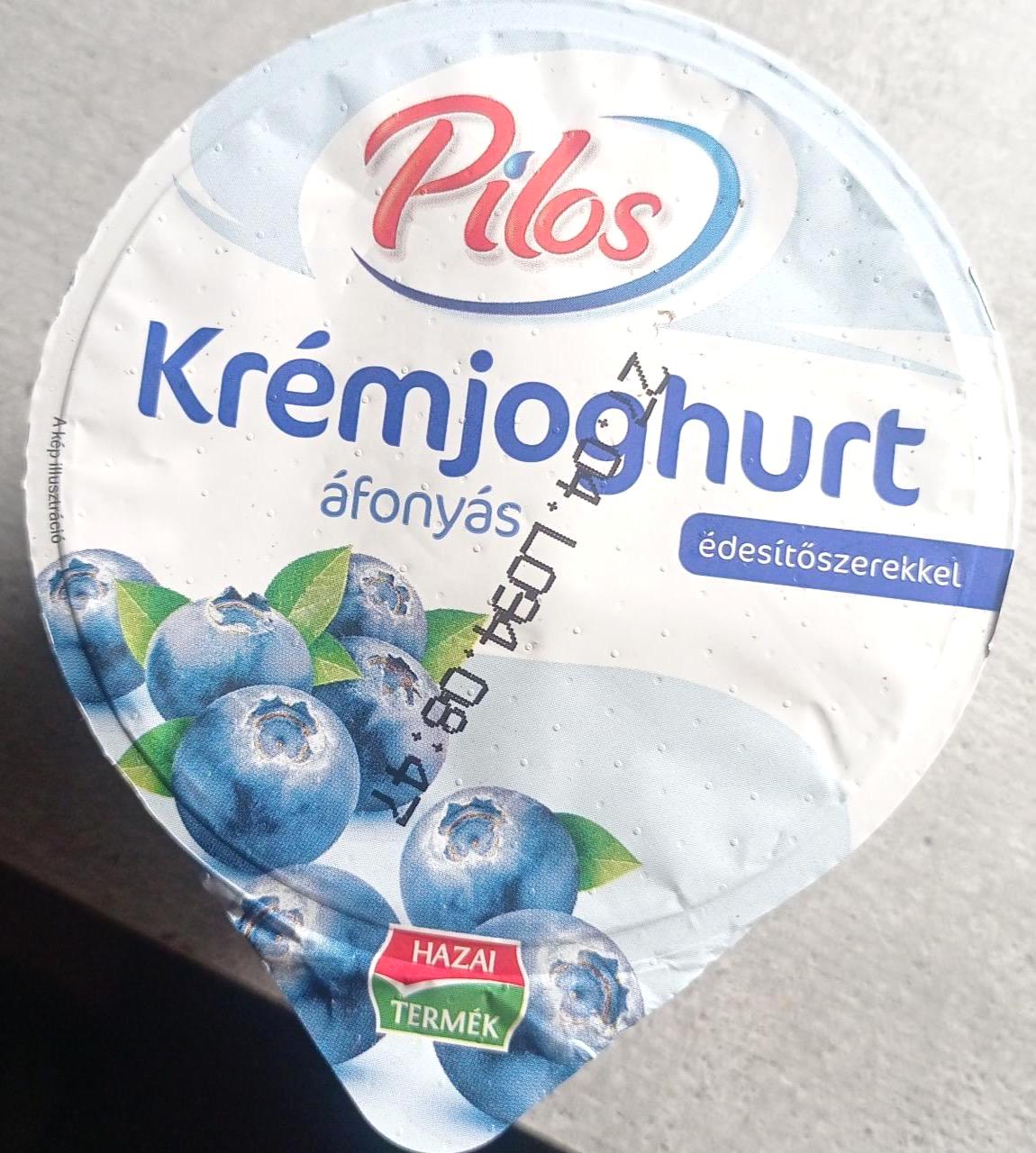 Képek - Krémjohurt áfonyas édesítőszerekkel Pilos