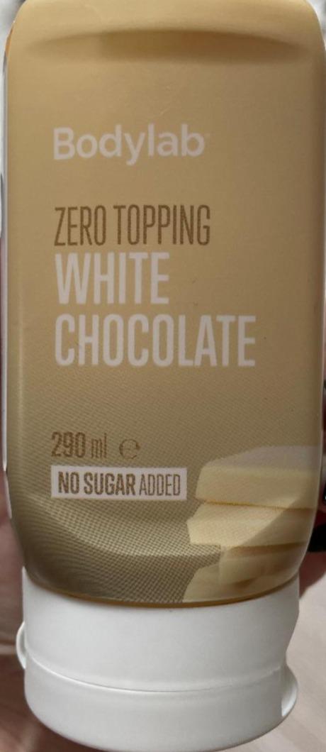 Képek - bodylab zero topping white chocolate