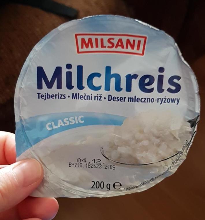 Képek - Milchreis tejberizs classic Milsani