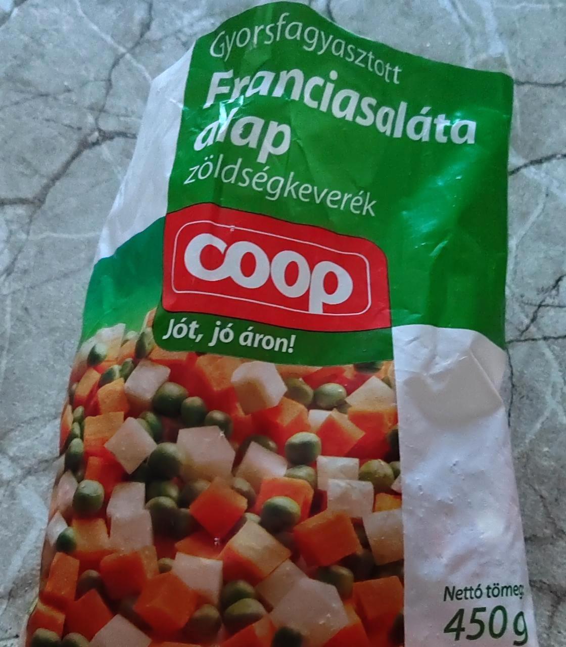 Képek - Franciasaláta alap gyorsfagyasztott Coop