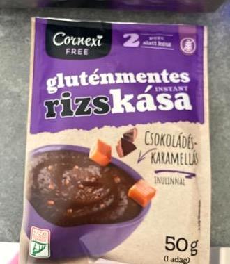 Képek - Gluténmentes rizskása Csokoládés-karamellás Cornexi free
