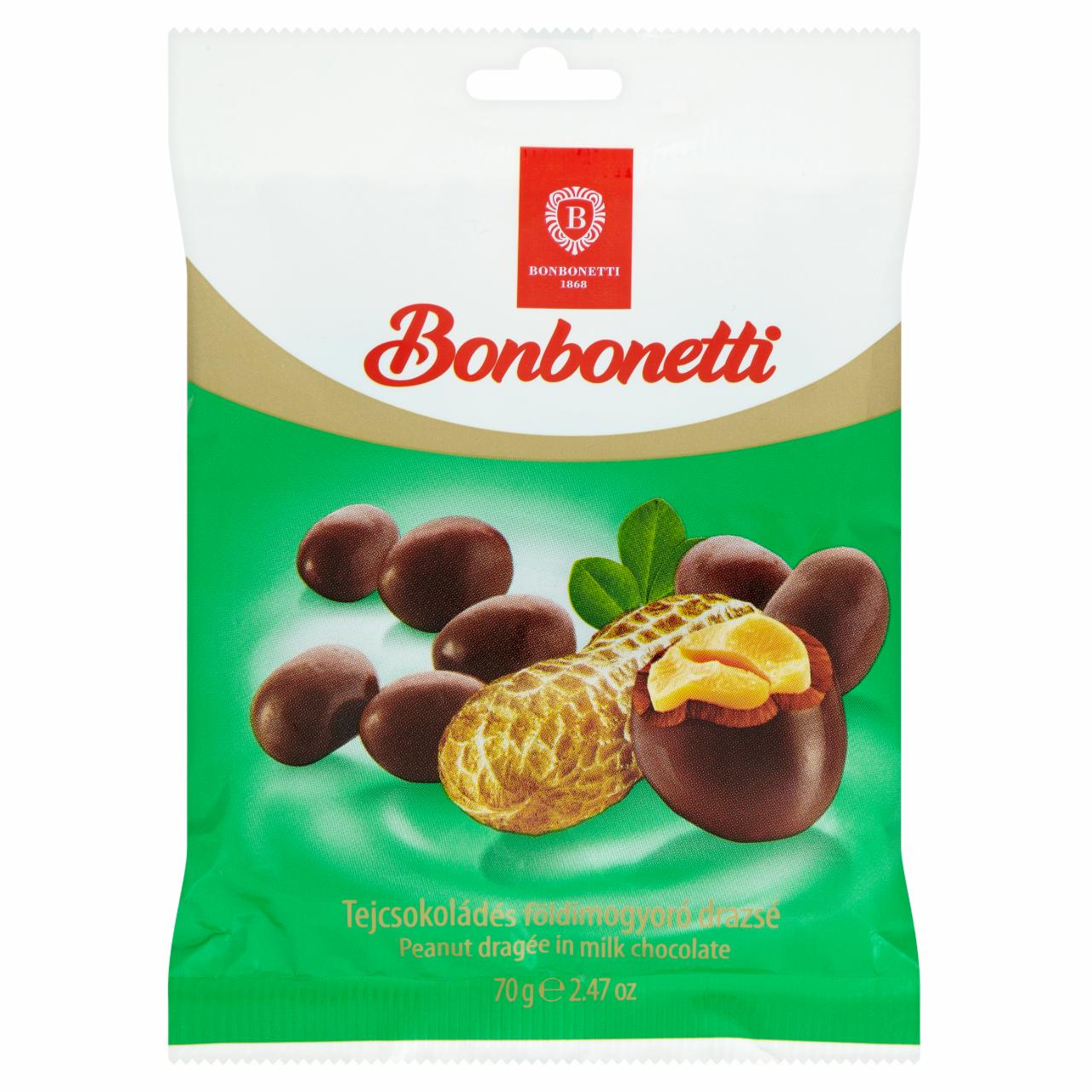 Képek - Bonbonetti tejcsokoládés földimogyoró drazsé 70 g