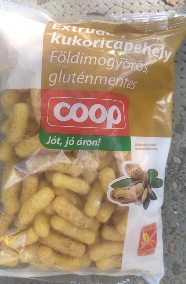 Képek - Földimogyorós extrudált kukoricapehely gluténmentes Coop