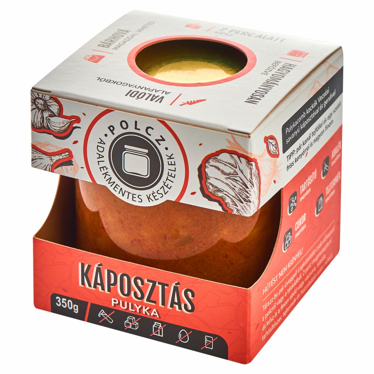 Képek - Polcz káposztás pulyka rizzsel 340 g