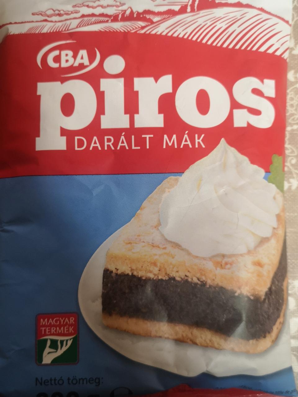 Képek - Mák darált CBA Piros